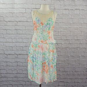 Vintage 70s Floral Dress